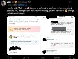 Dukungan Rakyat Malaysia untuk Indonesia, Pesan Makanan untuk Ojol