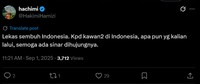 Meski kadang berselisih karena masalah rendang, netizen Indonesia dan Malaysia sebenarnya tetap akur, loh. Ini buktinya.