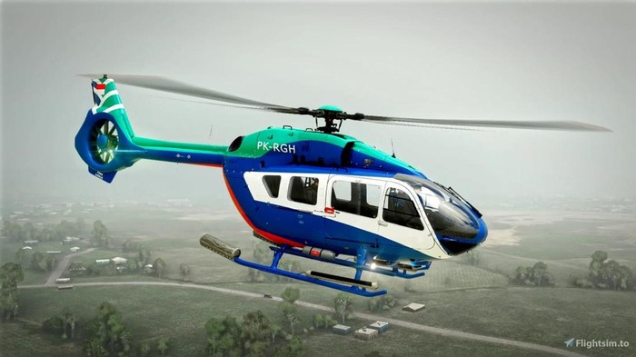 Helikopter jenis BK117-D3 milik operator Eastindo dilaporkan hilang kontak saat terbang dari Bandara Gusti Syamsir Alam, Kotabaru menuju Bandara Tjilik Riwut, Palangka Raya, Senin (1/9/2025).