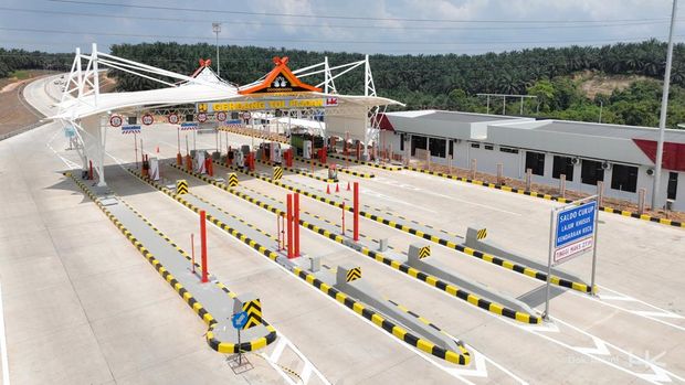Jalan Tol Betung (Sp. Sekayu) – Tempino – Jambi Seksi 4 (Tempino–Ness). (Dok. Hutama Karya)