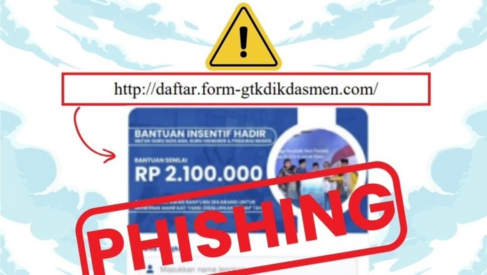 Kemendikdsamen peringatkan berbagai link phising bantuan insentif guru non-ASN.