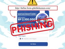 Bapak-Ibu Guru Waspada! Ada Link Penipuan Modus Bantuan Insentif Guru Non-ASN