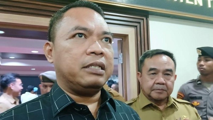 Ketua DPRD Kabupaten Tangerang Muhamad Amud. (ANTARA/Azmi Samsul Maarif)