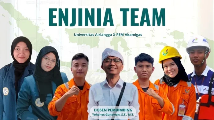 Kolaborasi tim Unair dan PEM Akamigas berhasill raih medali perak kompetisi riset internasional.