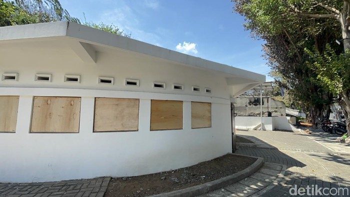 Kondisi Bunker Tegalsari pascakerusuhan di Surabaya
