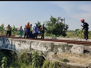 Petani Asal Mantup Tewas Tertabrak KA Anjasmoro di Plosowahyu Lamongan