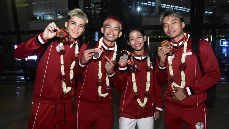 Membanggakan, Atlet MMA Indonesia Bawa Pulang 4 Medali dari Bahrain
