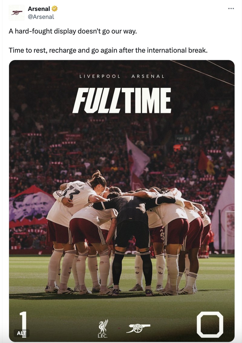 Meme Liverpool Arsenal