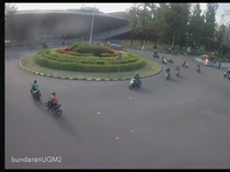 Kondisi Terkini Bundaran UGM Usai Massa Aksi Bubar