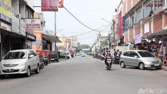 Pemkot Serang ingin mengubah kawasan Royal seperti Jalan Braga di Kota Bandung, Jawa Barat. (Arief/detikcom).