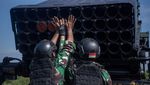 Roket Menggelegar di Langit Sumsel, Super Garuda Shield 2025 Panaskan Medan Latihan