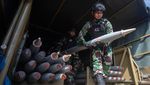 Roket Menggelegar di Langit Sumsel, Super Garuda Shield 2025 Panaskan Medan Latihan