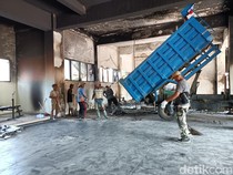1 Terduga Penjarahan Diamankan-Gedung DPRD NTB Dibakar Spontan