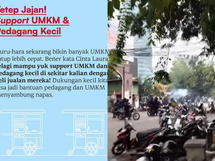 Seruan jajan di UMKM