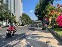 Video: Suasana Jalanan di Surabaya Pagi Ini, Grahadi Masih Dijaga Ketat