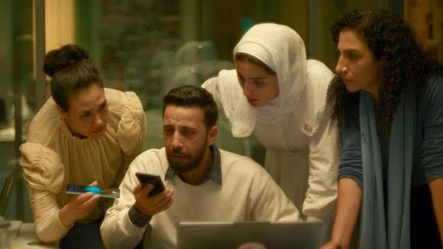 Cuplikan adegan dalam film The Voice of Hind Rajab.