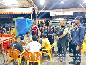 Tim RAGA Patroli Jalanan di Meranti Riau Semalam, Situasi Kondusif