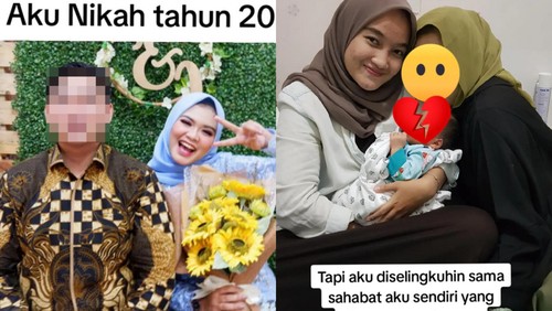 Wanita ini curhat di TikTok, suami selingkuh dengan sahabat istri yang tinggal serumah. Setelah ditalak, suami bawa selingkuhan tidur di rumah yang dulu ditempati bersama istri.