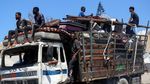 Warga Palestina Mengungsi Massal di Tengah Operasi Militer Israel di Gaza