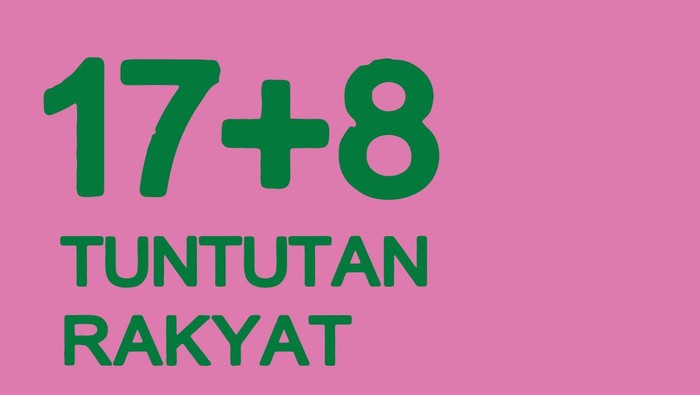17 8 Tuntutan Rakyat