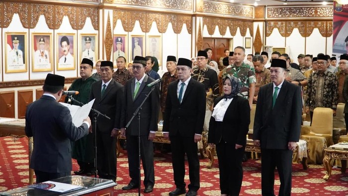 5 Pimpinan Baznas Jambi yang dilantik