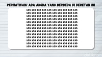 Amati baik-baik angka 135 yang memenuhi layar, jangan sampai terlewat angka penyusup di antaranya. (Foto: detikhealth/Suci Risanti Rahmadania).