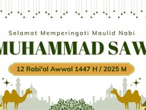 45 Banner Maulid Nabi 2025 yang Gratis, Islami, Kreatif, dan Berkesan