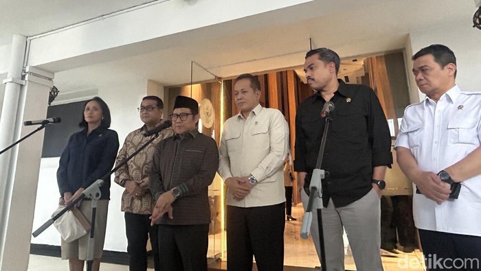 Cak Imin usai rapat bareng Menteri UMKM hingga Menparekraf