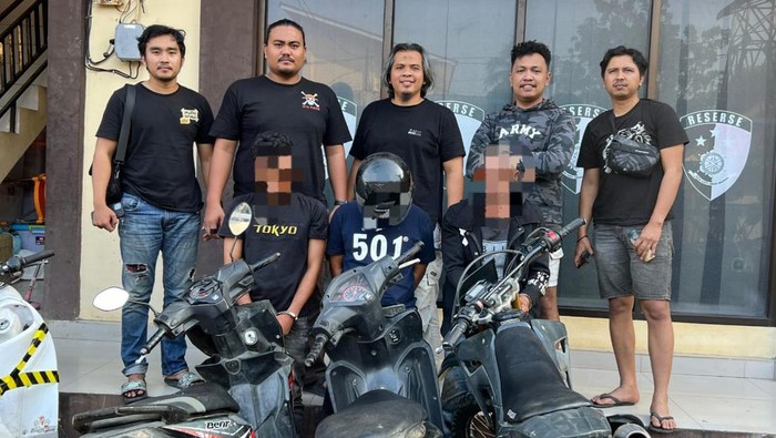 Komplotan curanmor di Merangin, Jambi, ditangkap polisi