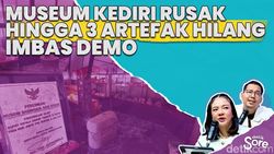 Video: Museum Kediri Jadi Korban Penjarahan Saat Demo di Jawa Timur