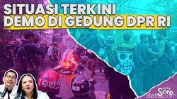 Video: DPR Dipenuhi Mahasiswa, Tuntut Keadilan Untuk Affan Kurniawan