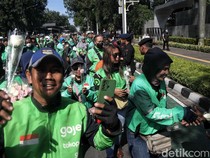 Ojol Demo Hari Ini Usung 7 Tuntutan: Potongan Aplikator 10%-Ganti Menhub!
