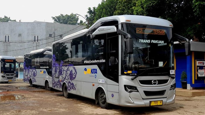 Dua koridor Biskita Bogor beroperasi lagi awal Oktober. (M Sholihin/detikcom)