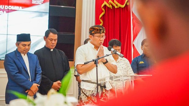 Forkopimda Bogor Kota berkumpul bersama tokoh agama dan tokoh masyarakat.