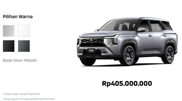 Harga Mitsubishi Destinator