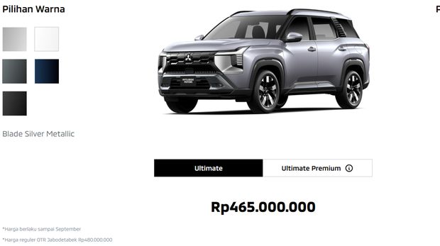 Harga Mitsubishi Destinator