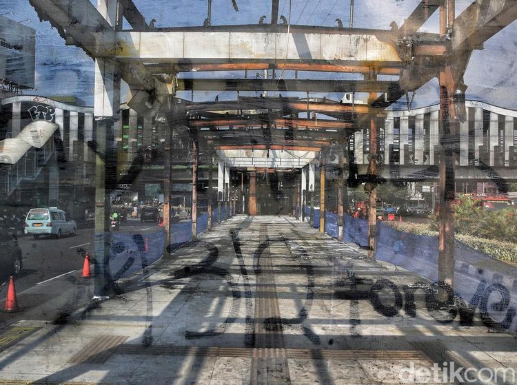 Jejak Luka Jakarta, Fasilitas Umum Rusak Usai Gelombang Unjuk Rasa
