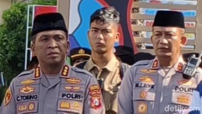 Kapolresta Sidoarjo Kombes Christian Tobing.