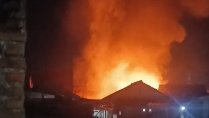Kebakaran rumah di Cimahi