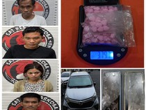 4 Pengedar Narkoba di Lubuklinggau Ditangkap, Polisi Sita Ratusan Ekstasi