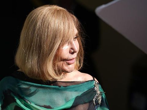 VENICE, ITALY - SEPTEMBER 01: Kim Novak is seen at the 82nd Venice International Film Festival on September 01, 2025 in Venice, Italy. (Photo by Alessandro Levati/Getty Images)