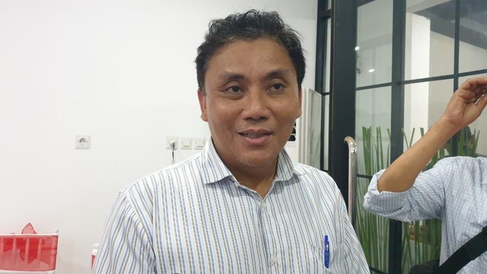 Komisioner BP Tapera Heru Pudyo Nugroho di Cileungsi, Kabupaten Bogor, Jawa Barat.