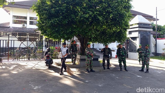 Kondisi terkini Temanggung usai demo ricuh.