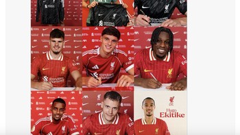 Para pemain mahal yang gabung Liverpool musim ini. Foto: X.com