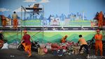 Mural Cerahkan Wajah Flyover Pasar Kebayoran