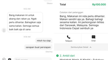 Beli 5 porsi nasi gored mawud kwetiaw. Foto: X.com