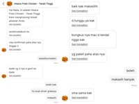 Orderan Makanan Netizen Malaysia