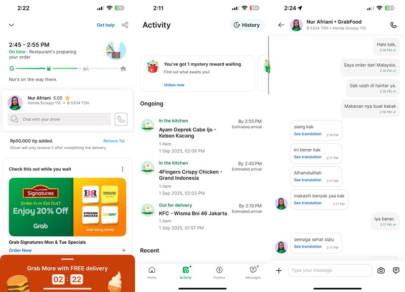 Orderan Makanan Netizen Malaysia