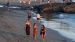 Pariwisata Bali Kondusif, Wisatawan Padati Pantai Canggu