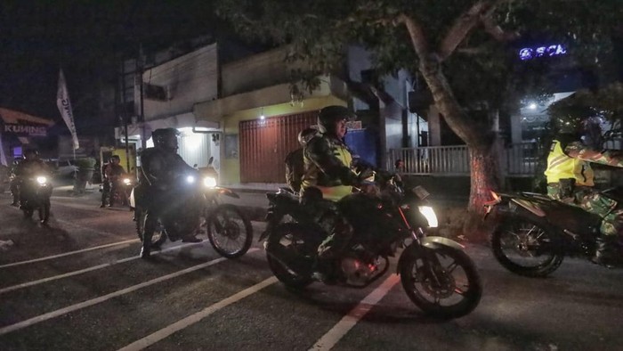 Patroli skala besar Polres Blitar